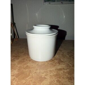 White Norpor Butter Bell